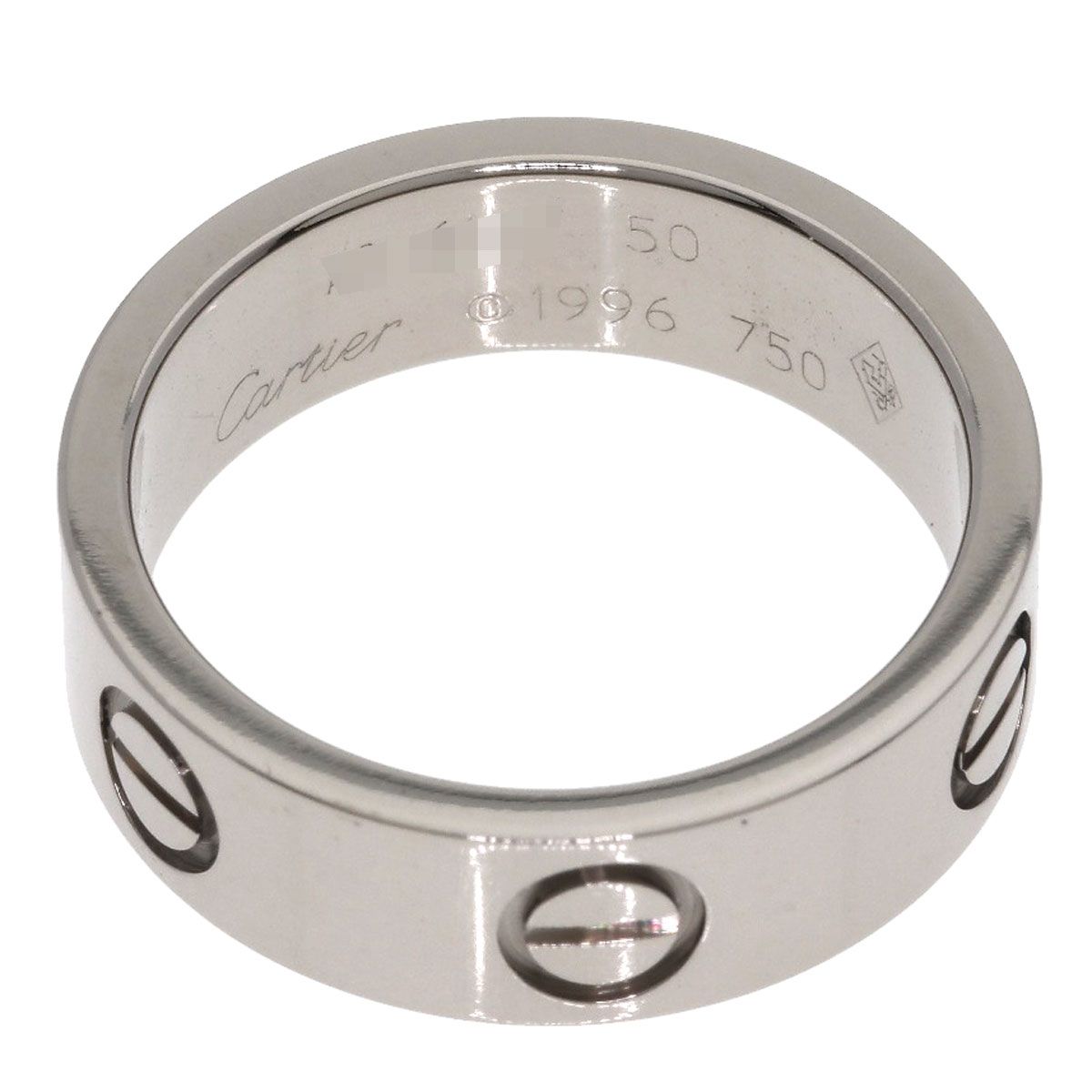 Cartier Love Ring 50 18k White Gold — view 4