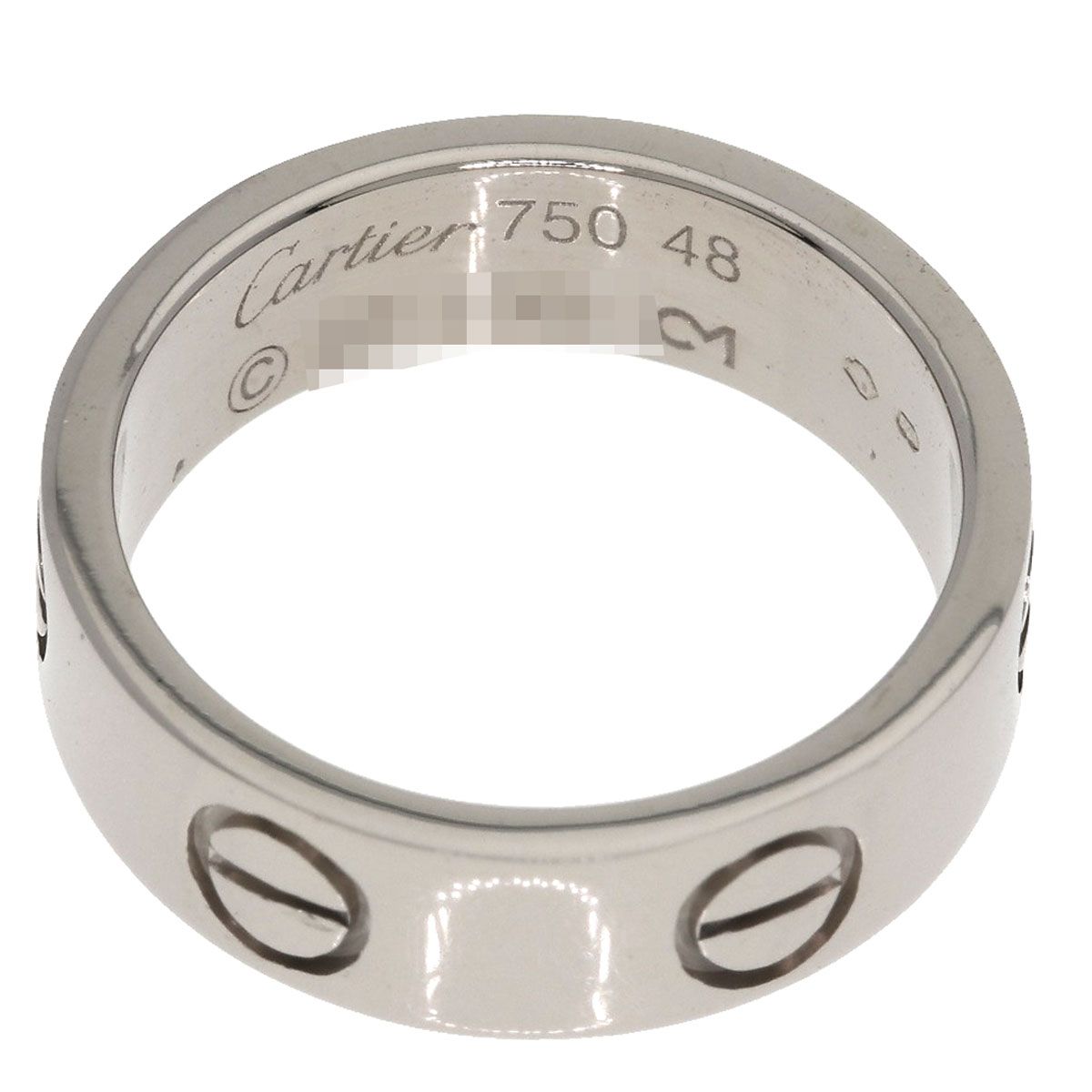 Cartier Love Ring 48 18k White Gold — view 4