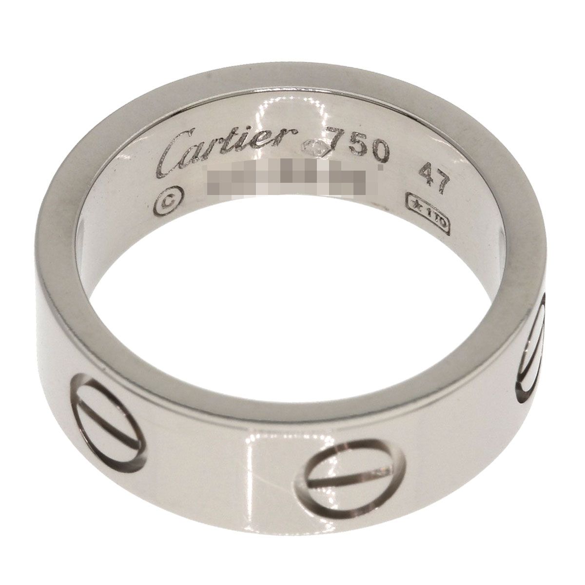 Cartier Love Ring 47 18k White Gold — view 4
