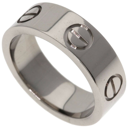 Cartier Love Ring 47 18k White Gold