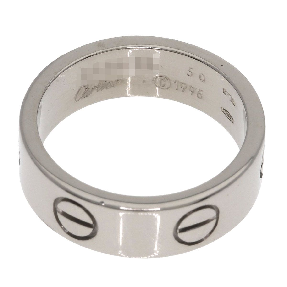 Cartier Love Ring 50 18k White Gold — view 4