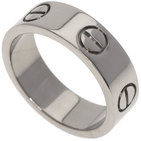 Cartier Love Ring 50 18k White Gold