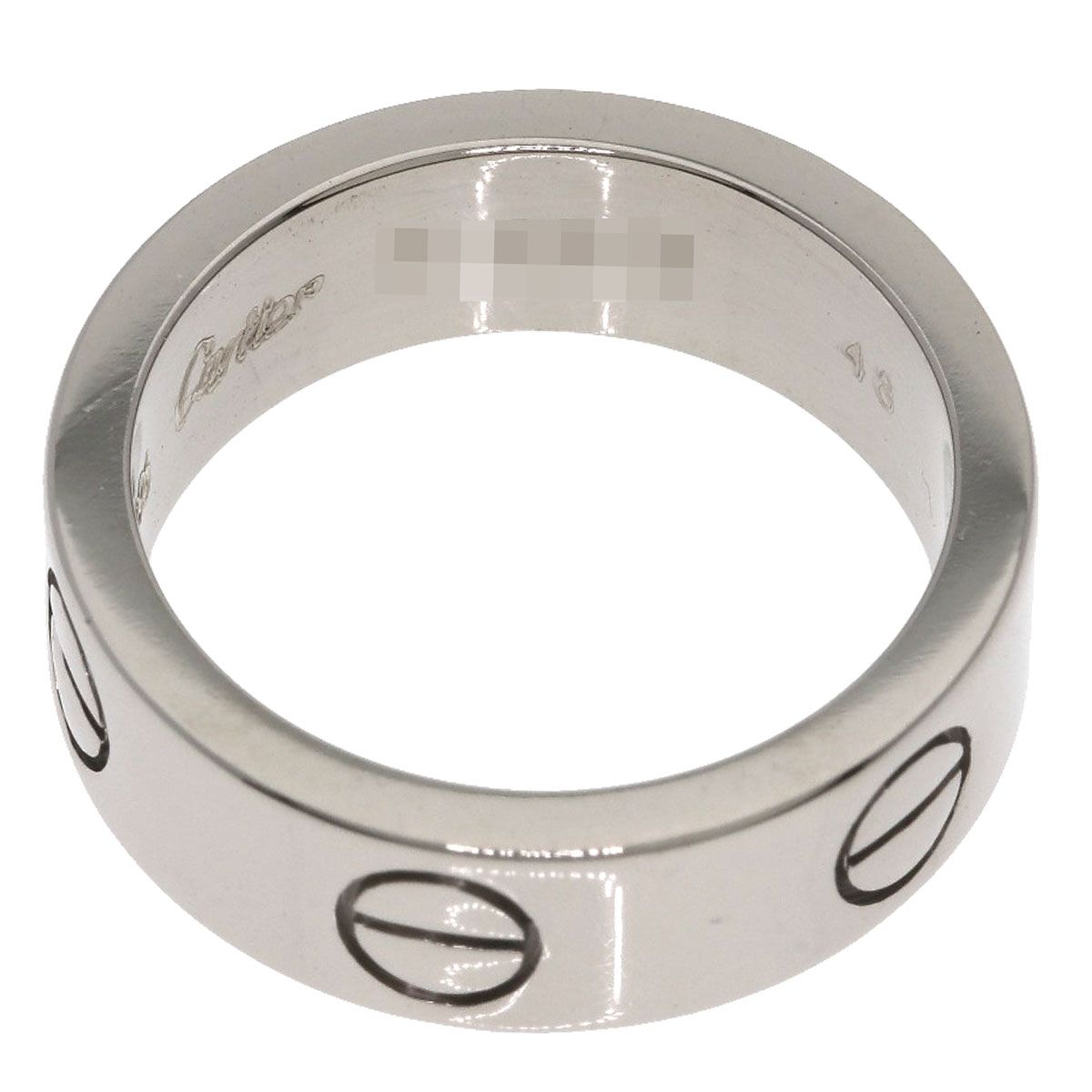 Cartier Love Ring 48 18k White Gold — view 4