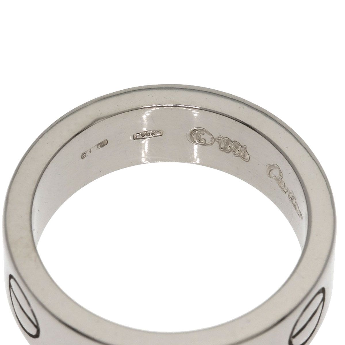 Cartier Love Ring 48 18k White Gold — view 5