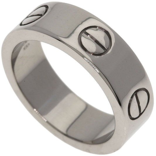 Cartier Love Ring 48 18k White Gold