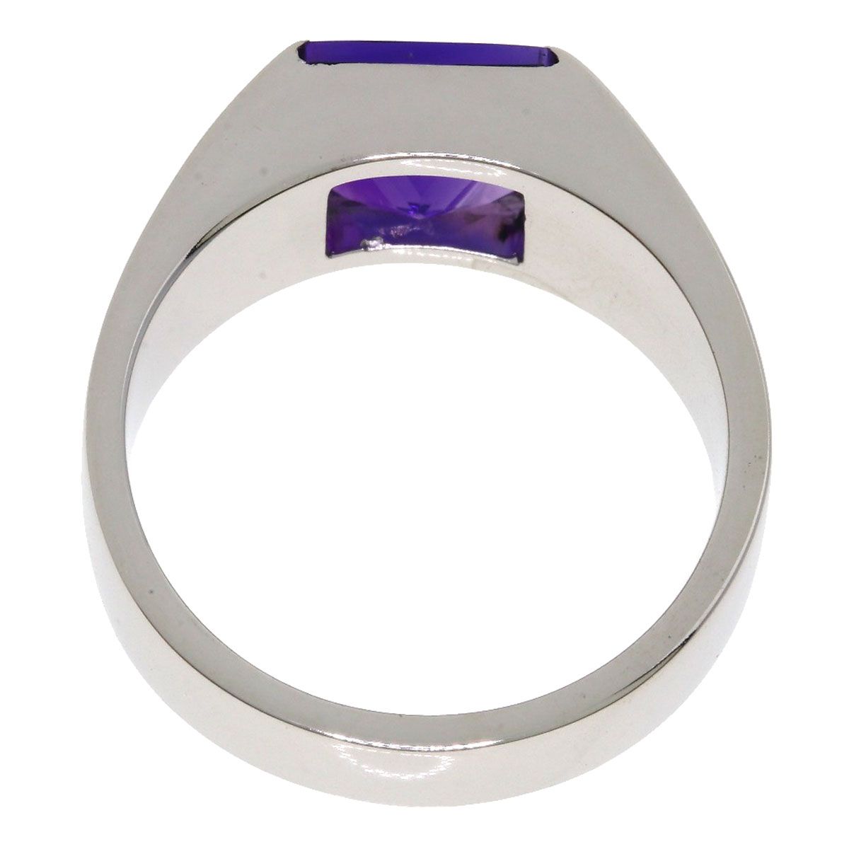 Cartier Tank Ring 58 18k White Gold — view 4