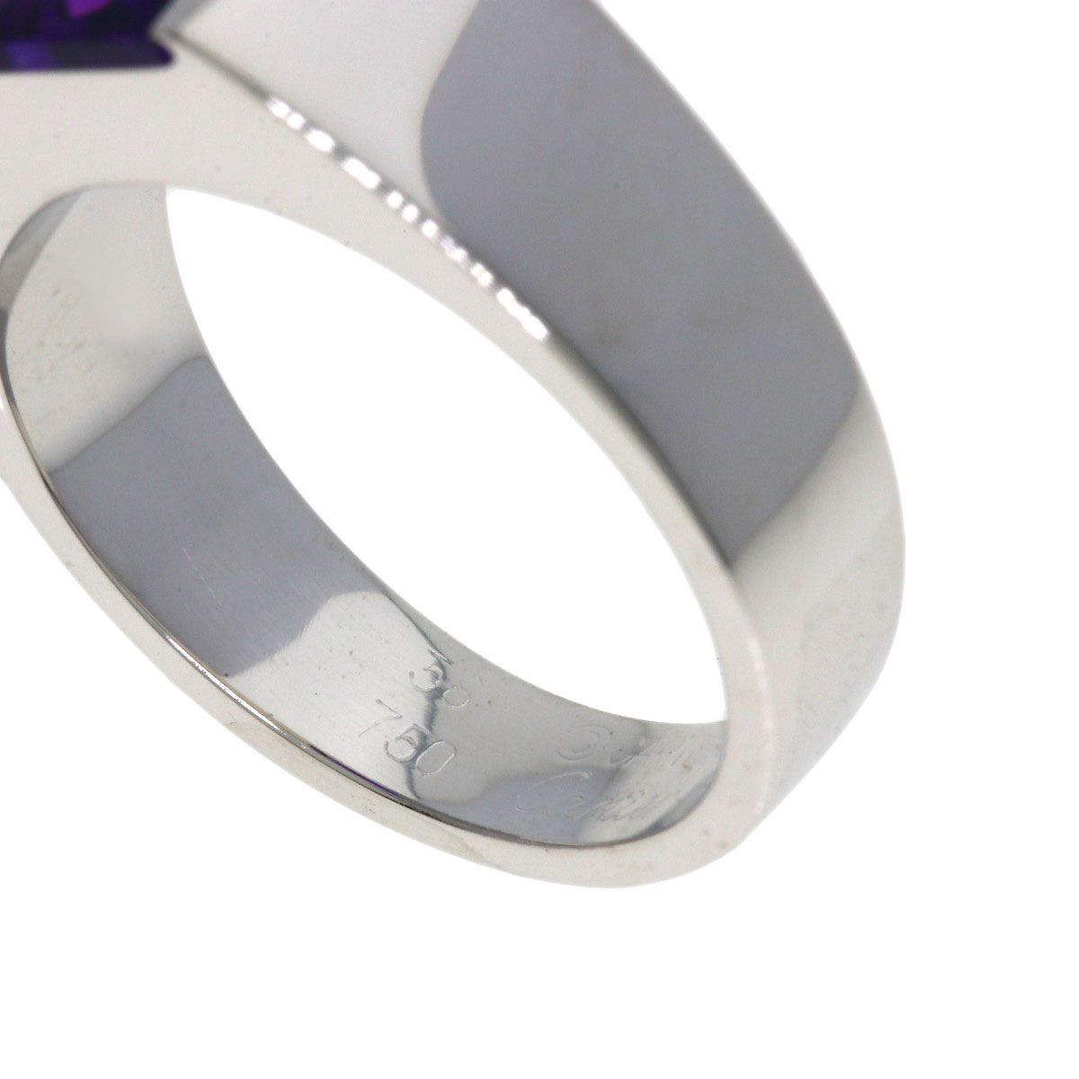 Cartier Tank Ring 58 18k White Gold — view 6