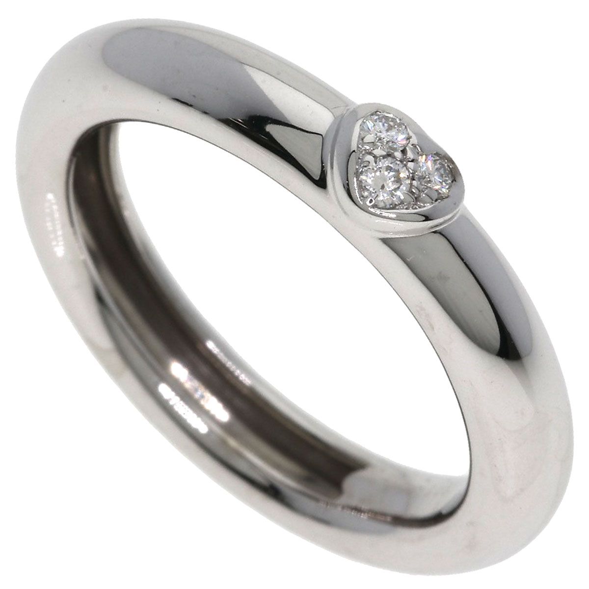 Tiffany & Co Friendship Diamond Ring 18k White Gold