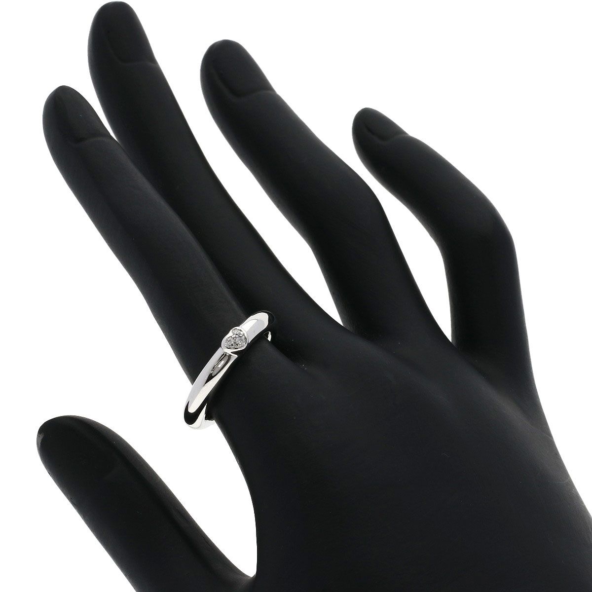 Tiffany & Co Friendship Diamond Ring 18k White Gold — view 6