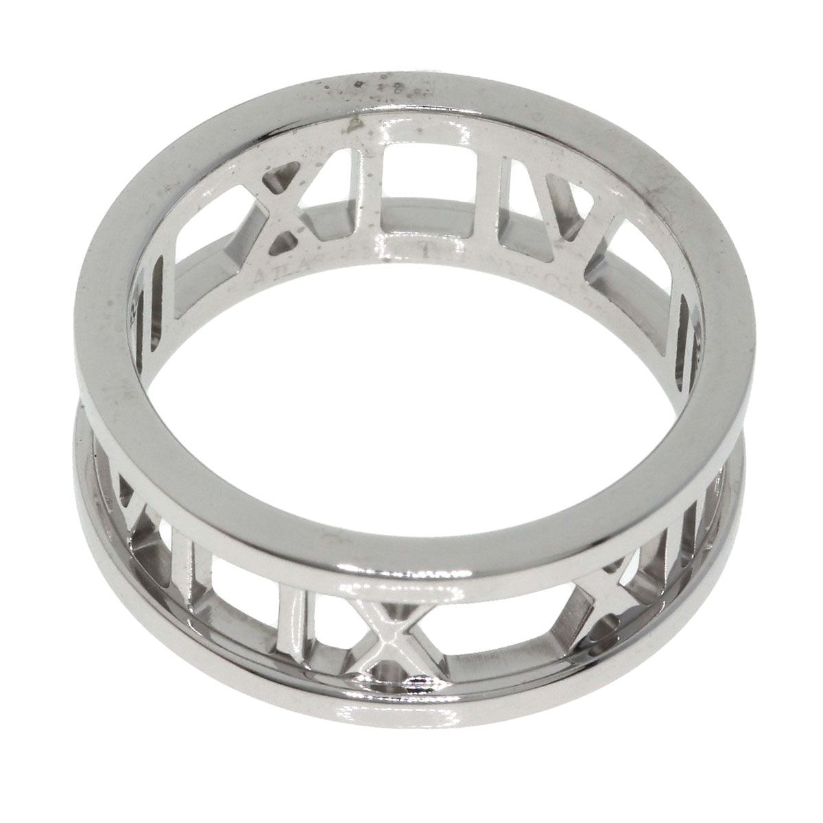 Tiffany & Co Open Atlas Ring 18k White Gold — view 4