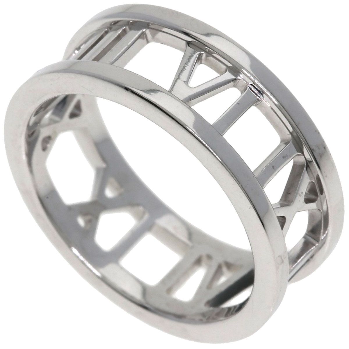 Tiffany & Co Open Atlas Ring 18k White Gold