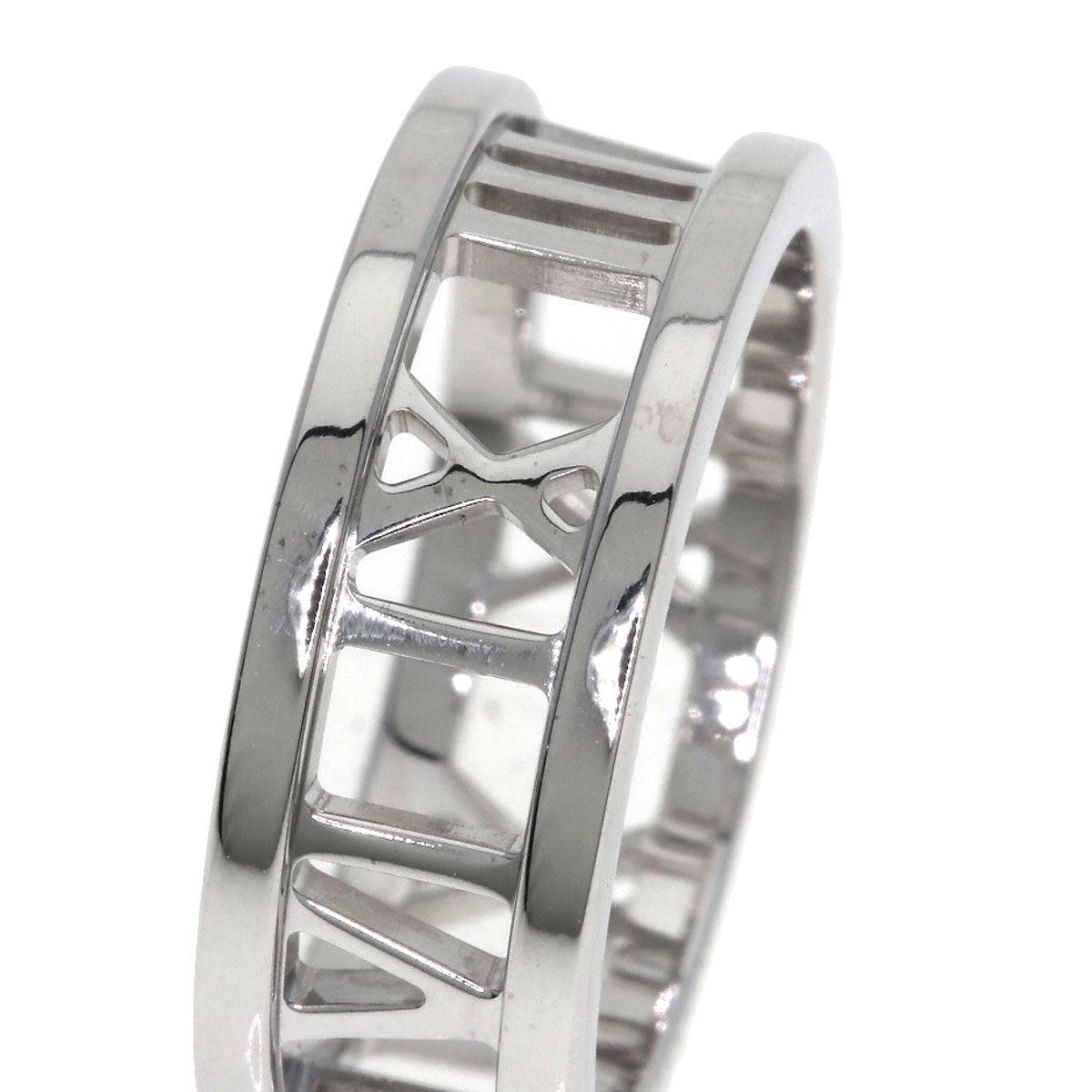 Tiffany & Co Open Atlas Ring 18k White Gold — view 6