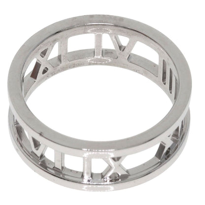Tiffany & Co Open Atlas Ring 18k White Gold — view 4