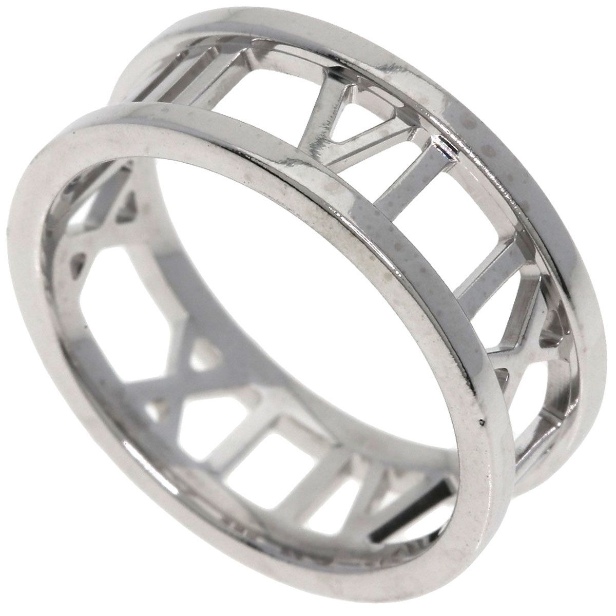 Tiffany & Co Open Atlas Ring 18k White Gold