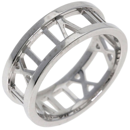 Tiffany & Co Open Atlas Ring 18k White Gold — view 2