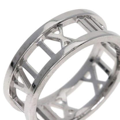 Tiffany & Co Open Atlas Ring 18k White Gold — view 7