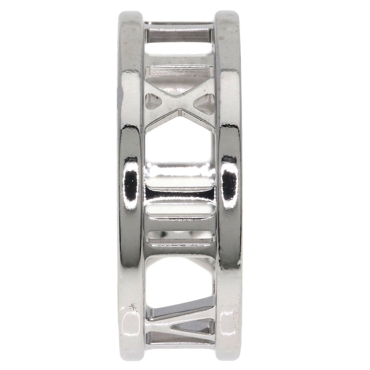 Tiffany & Co Open Atlas Ring 18k White Gold — view 3