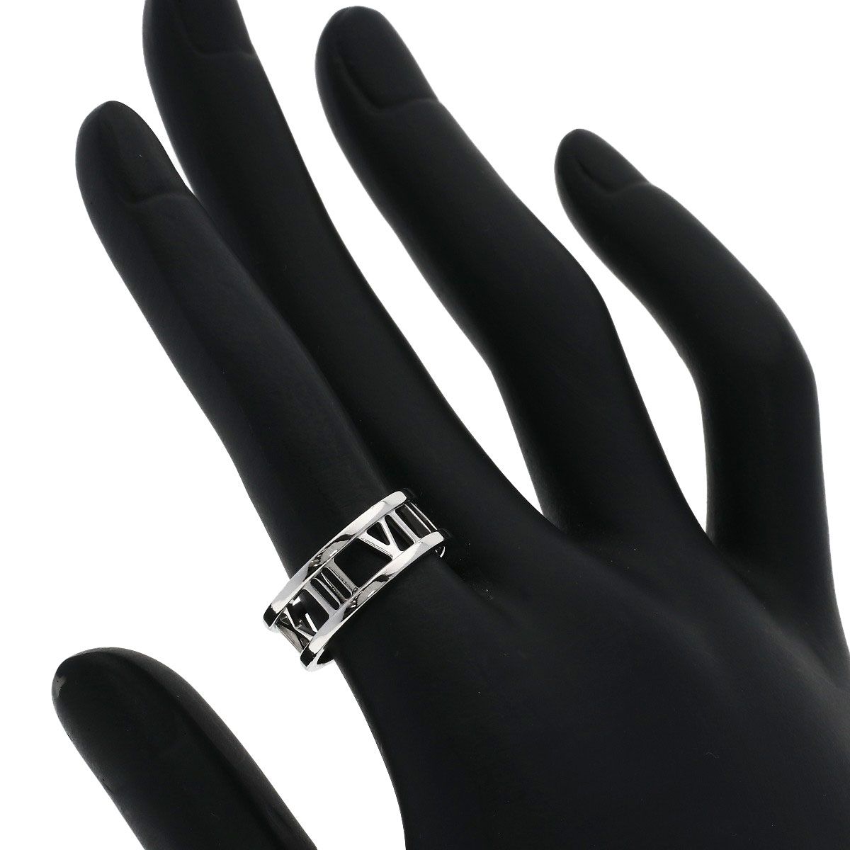 Tiffany & Co Open Atlas Ring 18k White Gold — view 5