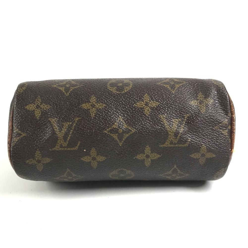 Louis Vuitton Handbag Mini Speedy Monogram Canvas Brown — view 5