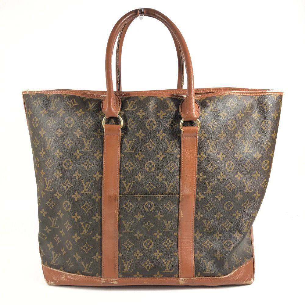 Louis Vuitton Shoulder Bag Sac Weekend GM Monogram Canvas Brown — view 2