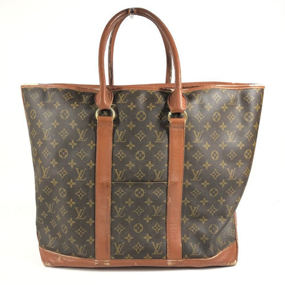 Louis Vuitton Shoulder Bag Sac Weekend GM Monogram Canvas Brown — view 2