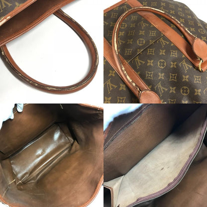 Louis Vuitton Shoulder Bag Sac Weekend GM Monogram Canvas Brown — view 8