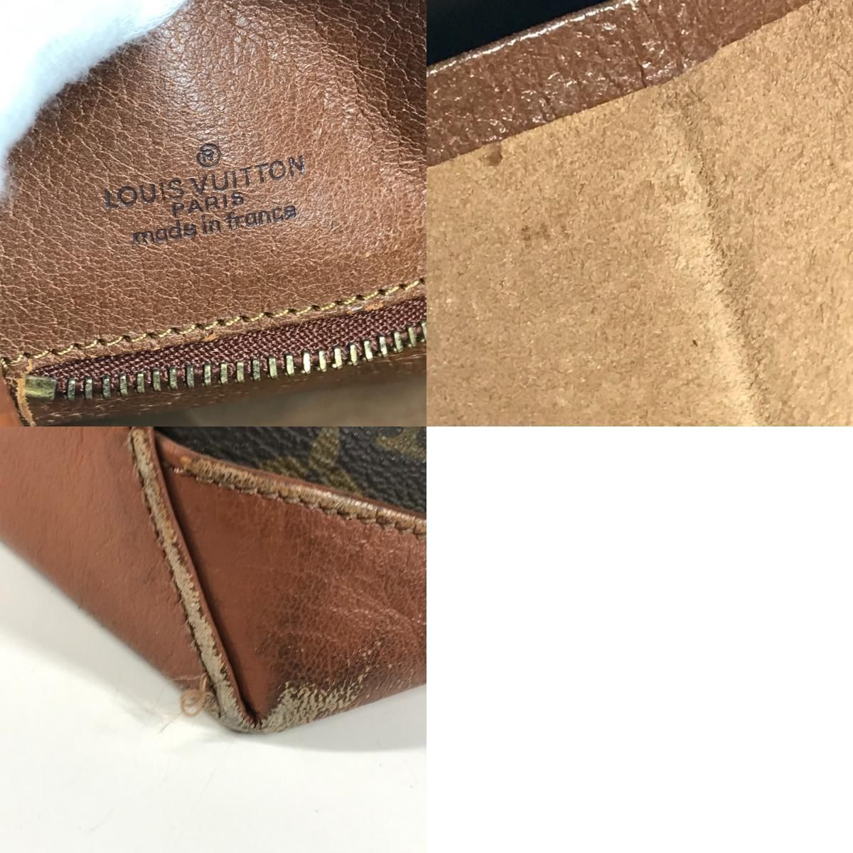 Louis Vuitton Shoulder Bag Sac Weekend GM Monogram Canvas Brown — view 9