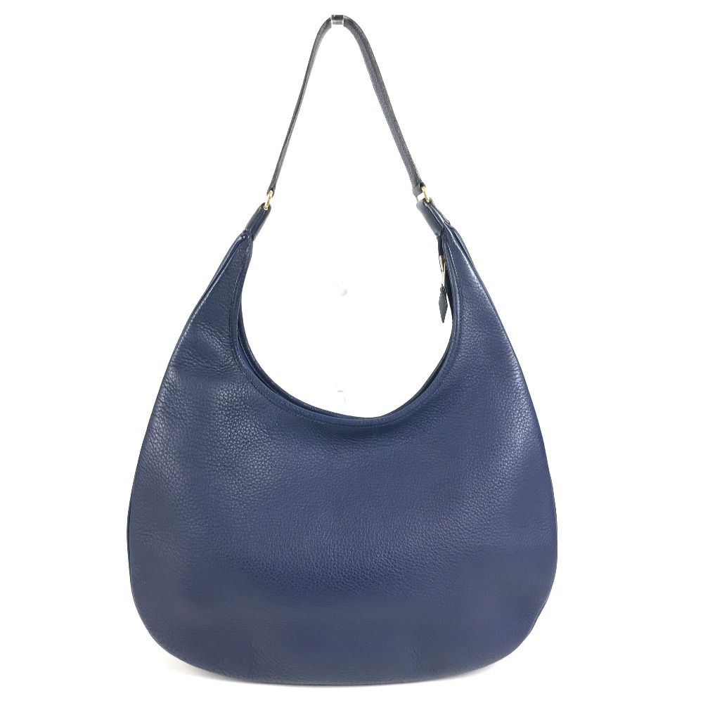 Hermes Shoulder Bag Gao Leather Blue — view 2