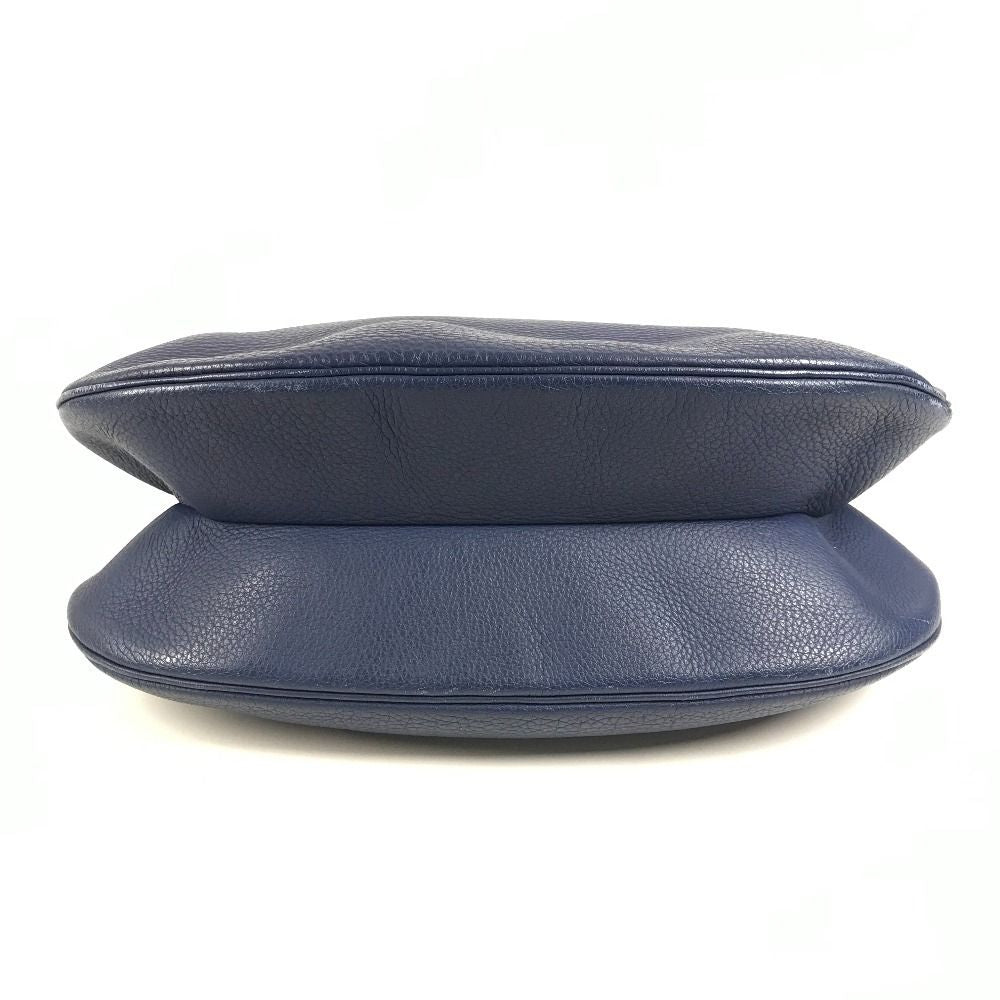 Hermes Shoulder Bag Gao Leather Blue — view 5