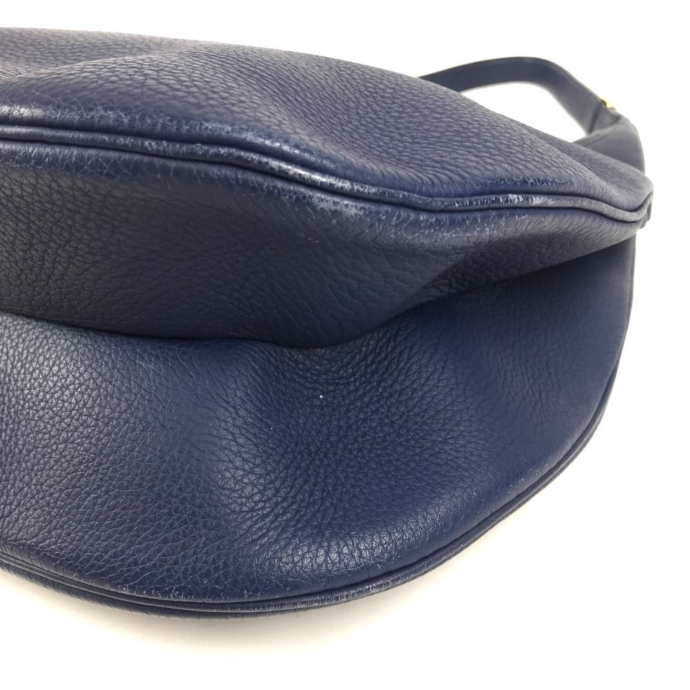 Hermes Shoulder Bag Gao Leather Blue — view 6