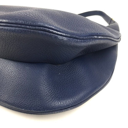 Hermes Shoulder Bag Gao Leather Blue — view 6