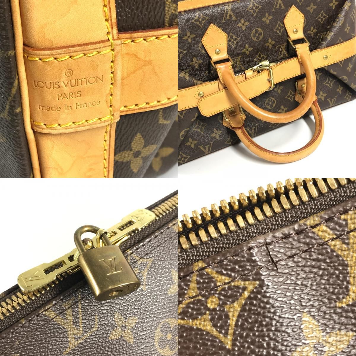 Louis Vuitton Boston Bag Cruise the 40 Monogram Canvas Brown — view 8