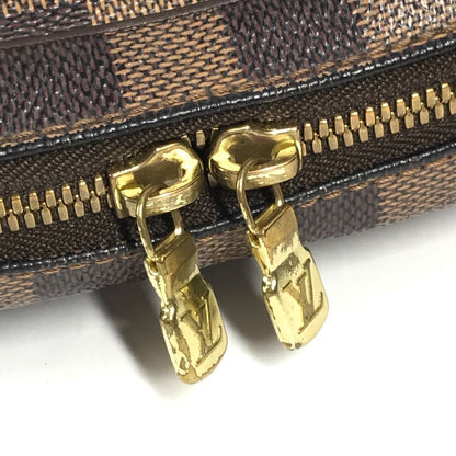 Louis Vuitton Shoulder Bag Ipanema GM Damier Canvas Ebene Brown — view 7