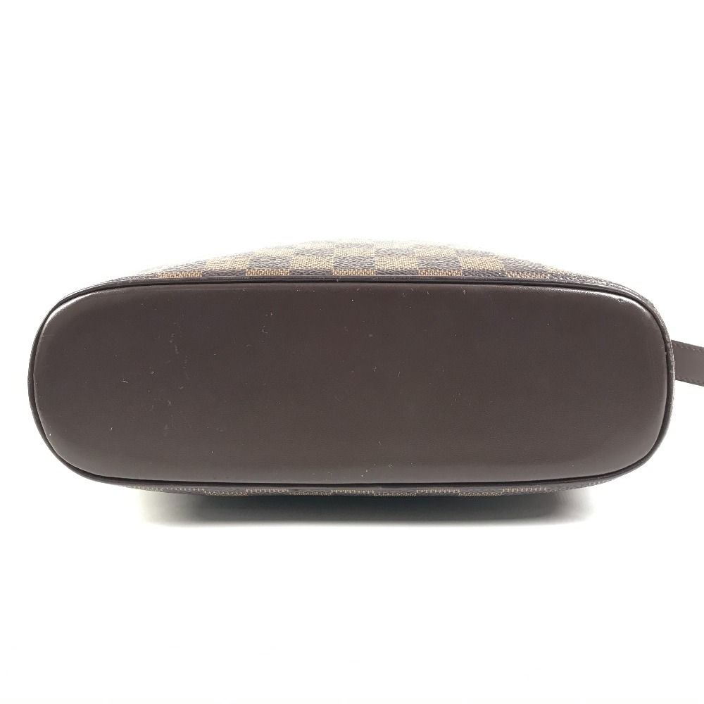 Louis Vuitton Shoulder Bag Ipanema GM Damier Canvas Ebene Brown — view 5