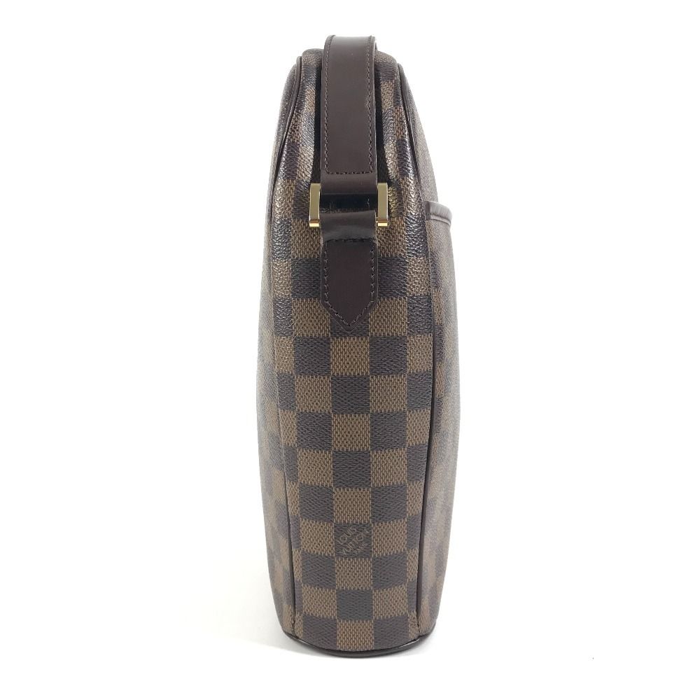 Louis Vuitton Shoulder Bag Ipanema GM Damier Canvas Ebene Brown — view 4