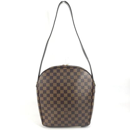Louis Vuitton Shoulder Bag Ipanema GM Damier Canvas Ebene Brown — view 2