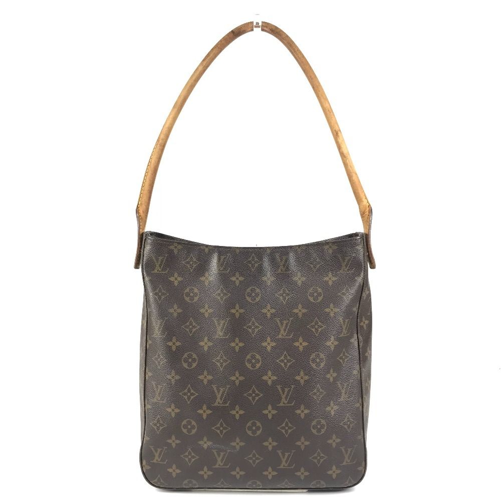 Louis Vuitton Shoulder Bag Looping GM Monogram Canvas Brown