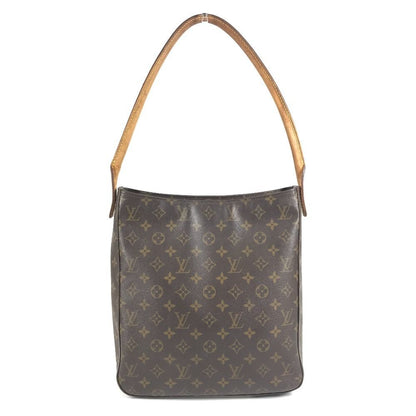 Louis Vuitton Shoulder Bag Looping GM Monogram Canvas Brown — view 2