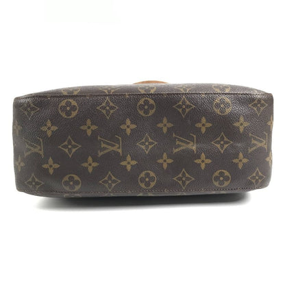 Louis Vuitton Shoulder Bag Looping GM Monogram Canvas Brown — view 6
