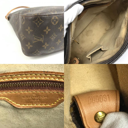 Louis Vuitton Shoulder Bag Looping GM Monogram Canvas Brown — view 8
