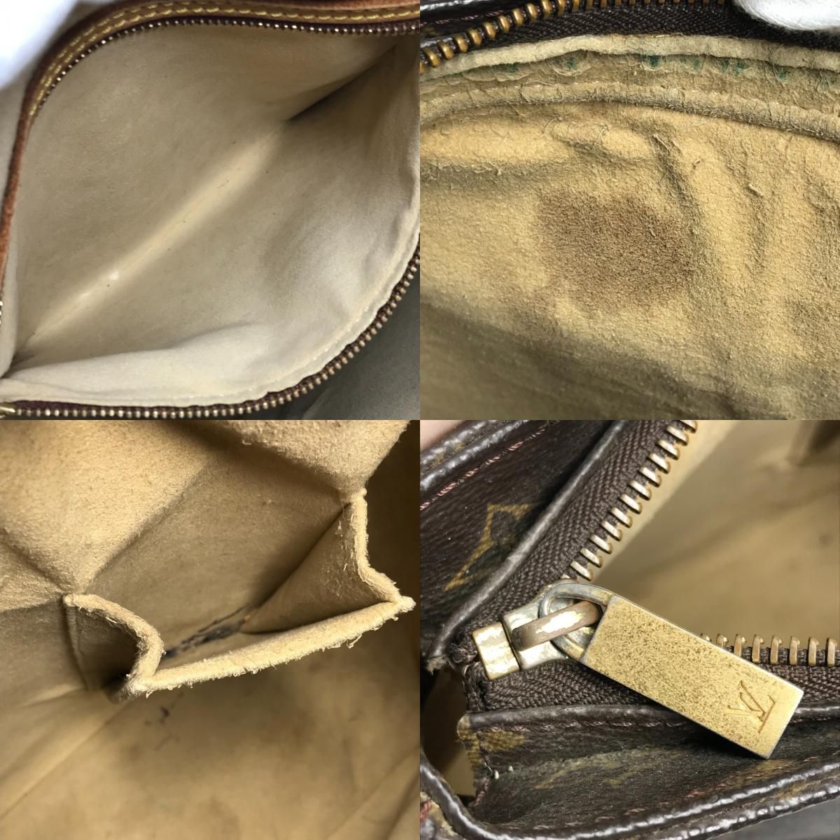 Louis Vuitton Shoulder Bag Looping GM Monogram Canvas Brown — view 9