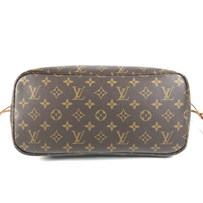 Louis Vuitton Shoulder Bag Neverfull MM Monogram Canvas Cerise Brown — view 5