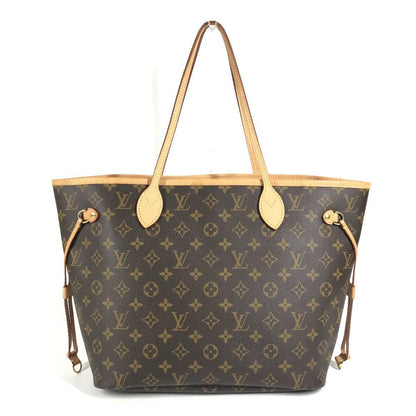Louis Vuitton Shoulder Bag Neverfull MM Monogram Canvas Cerise Brown — view 2