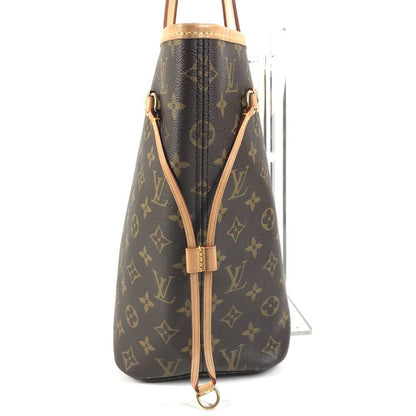 Louis Vuitton Shoulder Bag Neverfull MM Monogram Canvas Cerise Brown — view 4