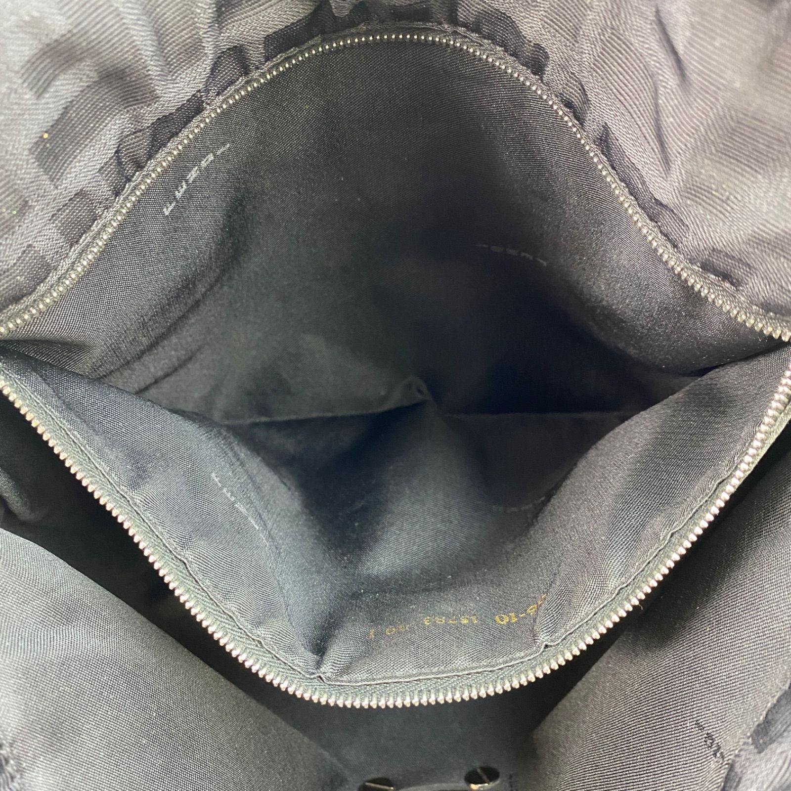 Fendi Tote Zucca Black Canvas Travel Business — view 8
