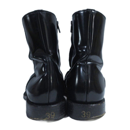Balenciaga Rim Boots Patent Leather Square Toe 39 Black — view 4