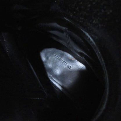 Balenciaga Rim Boots Patent Leather Square Toe 39 Black — view 9