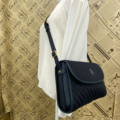 Gucci Shoulder Bag Navy Canvas Travel Pochette — view 6