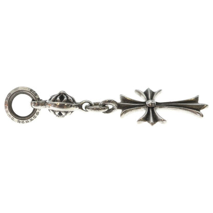 Chrome Hearts Tny CH Crs 1 Ball Tiny CH Cross Charm Pendant Top Silver — view 4