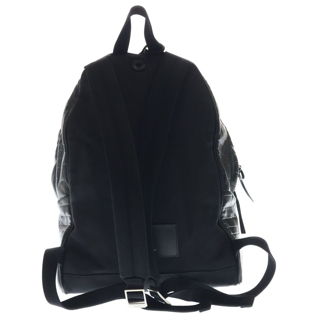 Saint Laurent Paris City Croco Backpack — view 2